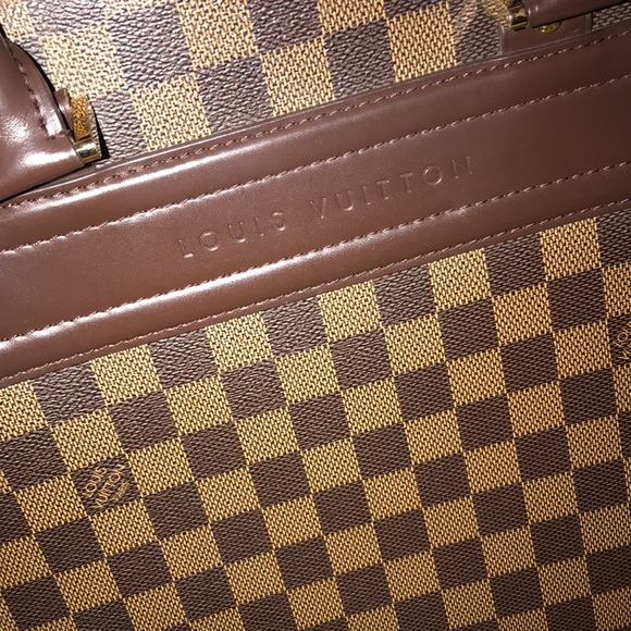 2X⭐️Host Pick⭐️ Louis Vuitton DAMIER EBENE SAC PLAT - Picture 3 of 9